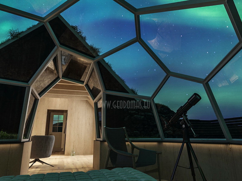 „Arctic Aurora“ SPA kurortas | 360° VR interaktyvi inžinerija