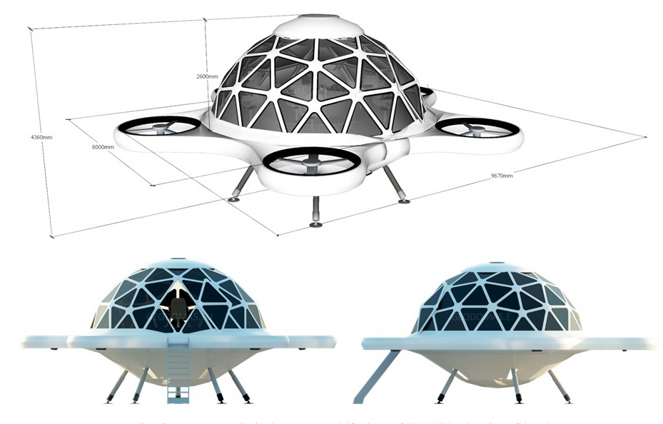 28m2 Keleivinis Turistinis Dronas | Aero Technologijos