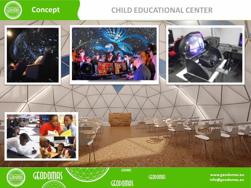 Vaikų Edukacijos ir Sveikatingumo Centras | Kupolas 1200m2