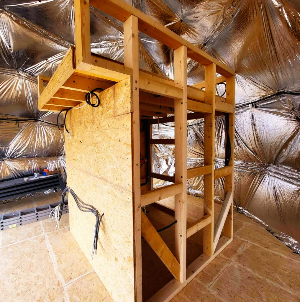 35m2 GLAMPING NAMAS Ø6,7m ICO F3 H4m · 41