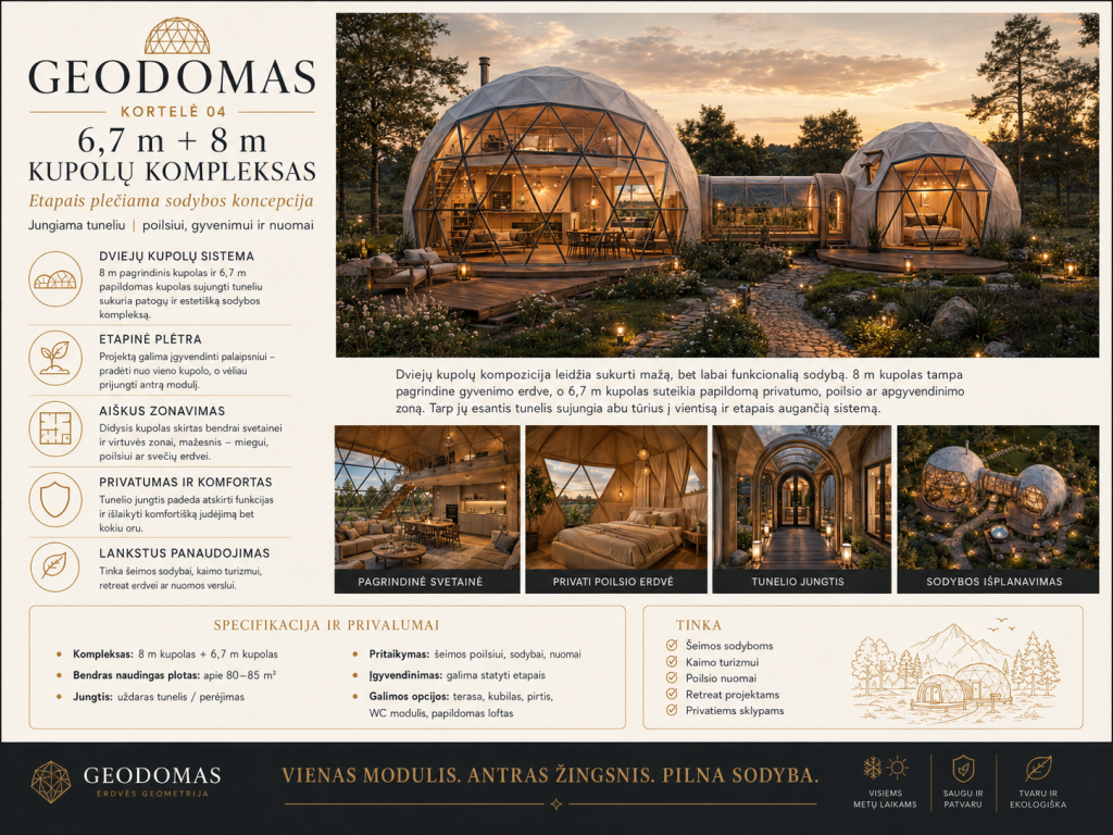 50m2 GLAMPING NAMAS Ø8m ICO F4+ H5,2m · 7